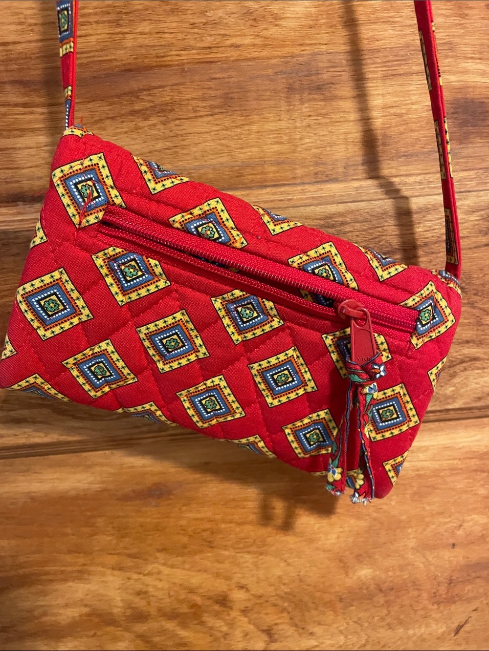 Vera Bradley Villa Red strap wallet - Picture 5 of 5